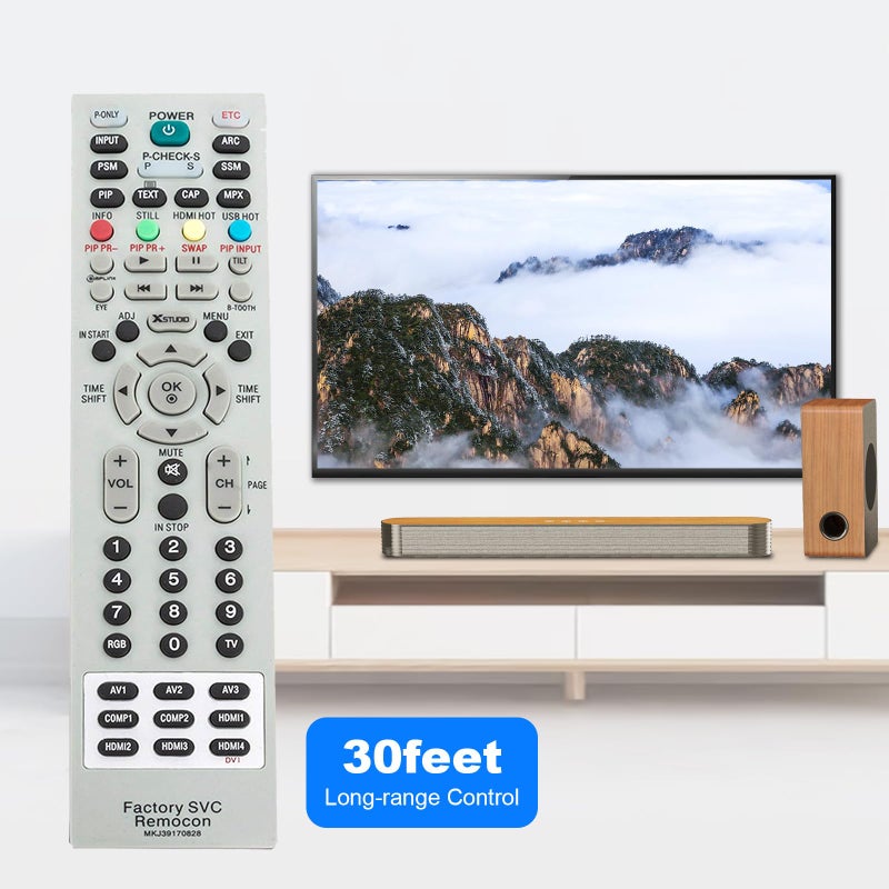 Vinabty MKJ39170828 Replaced Service Remote Control fit for LG LCD LED TV OLED C1 C2 C7 C4 CX55 C3 A2 C9 G1 49UF6400 60UH655060 60UH6550-UB 55UH6550 55UH6550-UB 43UH6500 43UH6500-UB OLEDC7P 32LN530B - Image 5